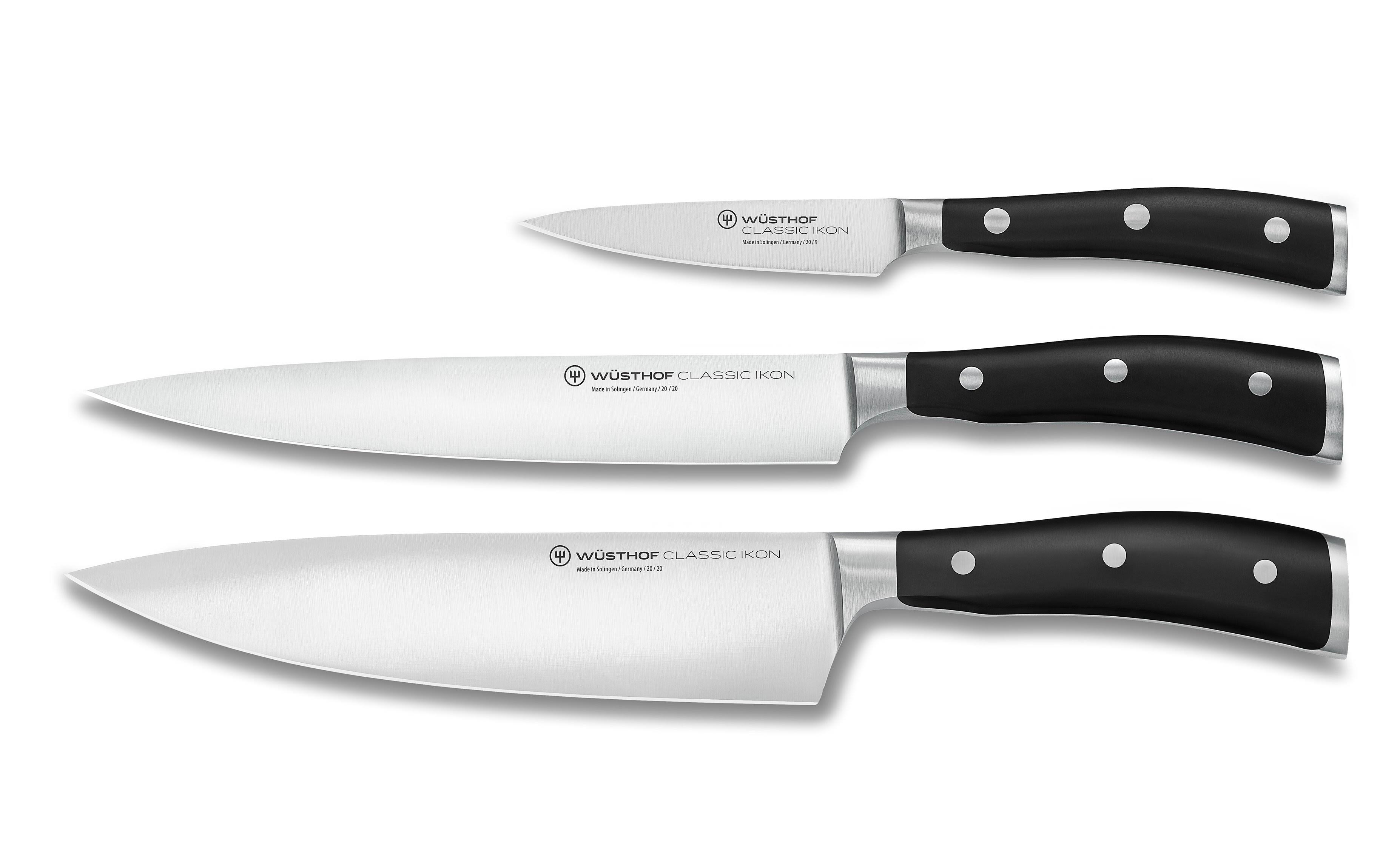 Wusthof Classic Ikon 3 Piece Starter Set