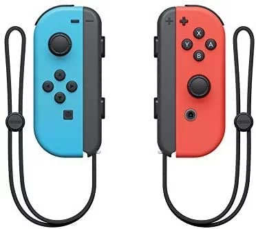 Newest Nintendo Switch 32GB Console with Neon Blue and Neon Red Joy-Con, 6.2" Touchscreen 1280x720 LCD Display, 802.11AC WiFi, Bluetooth 4.1 + Marxsol 12-in-1 Accessories Holiday Bundle