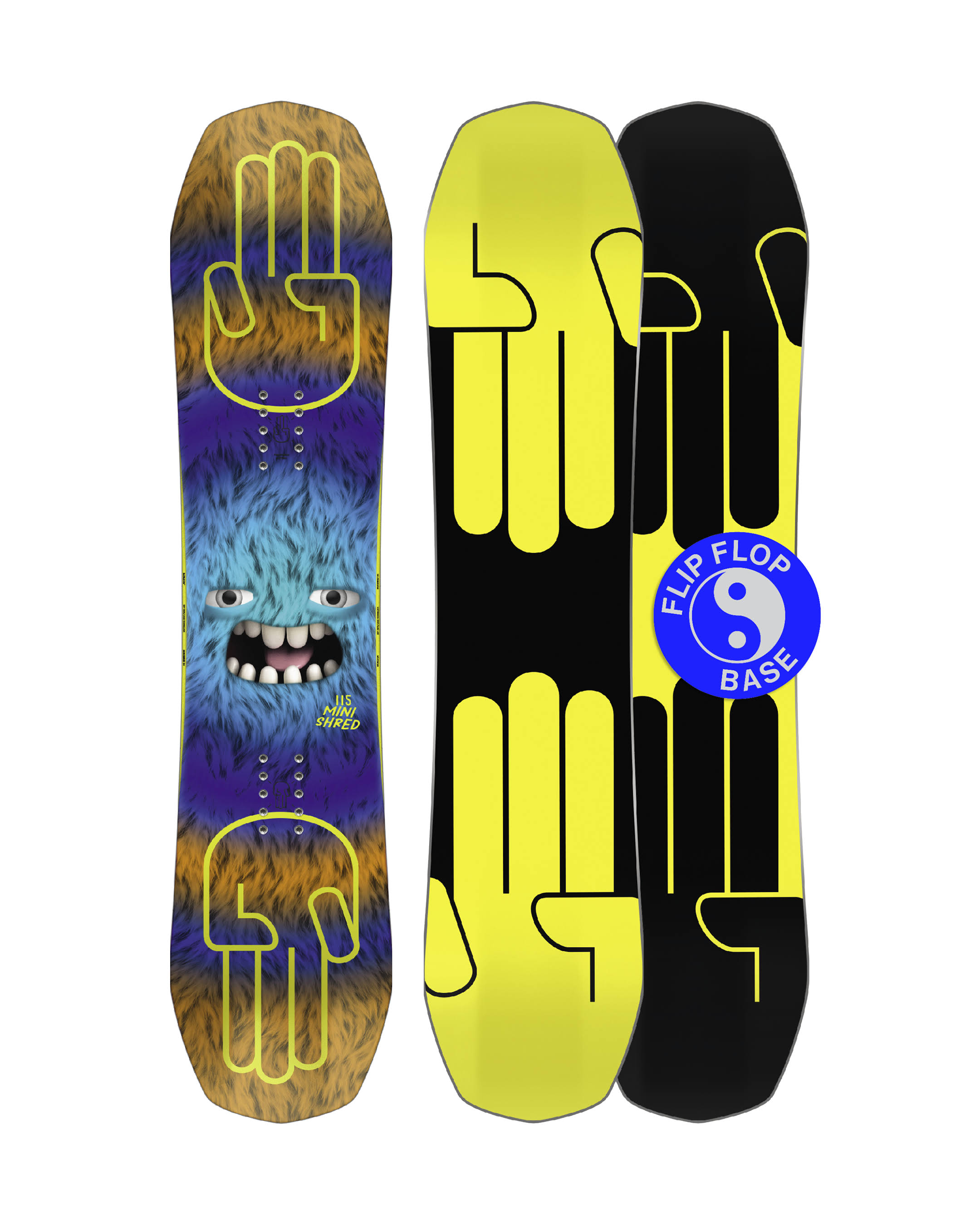 Bataleon Junior Minishred Snowboard - 115 cm