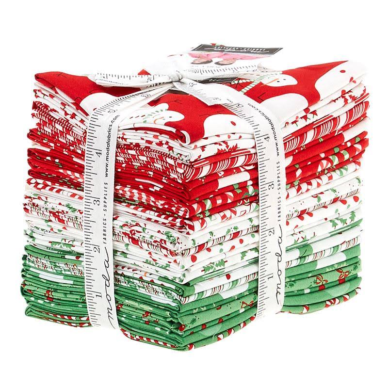 Moda Fabrics Merry and Bright Fat Quarter Bundle