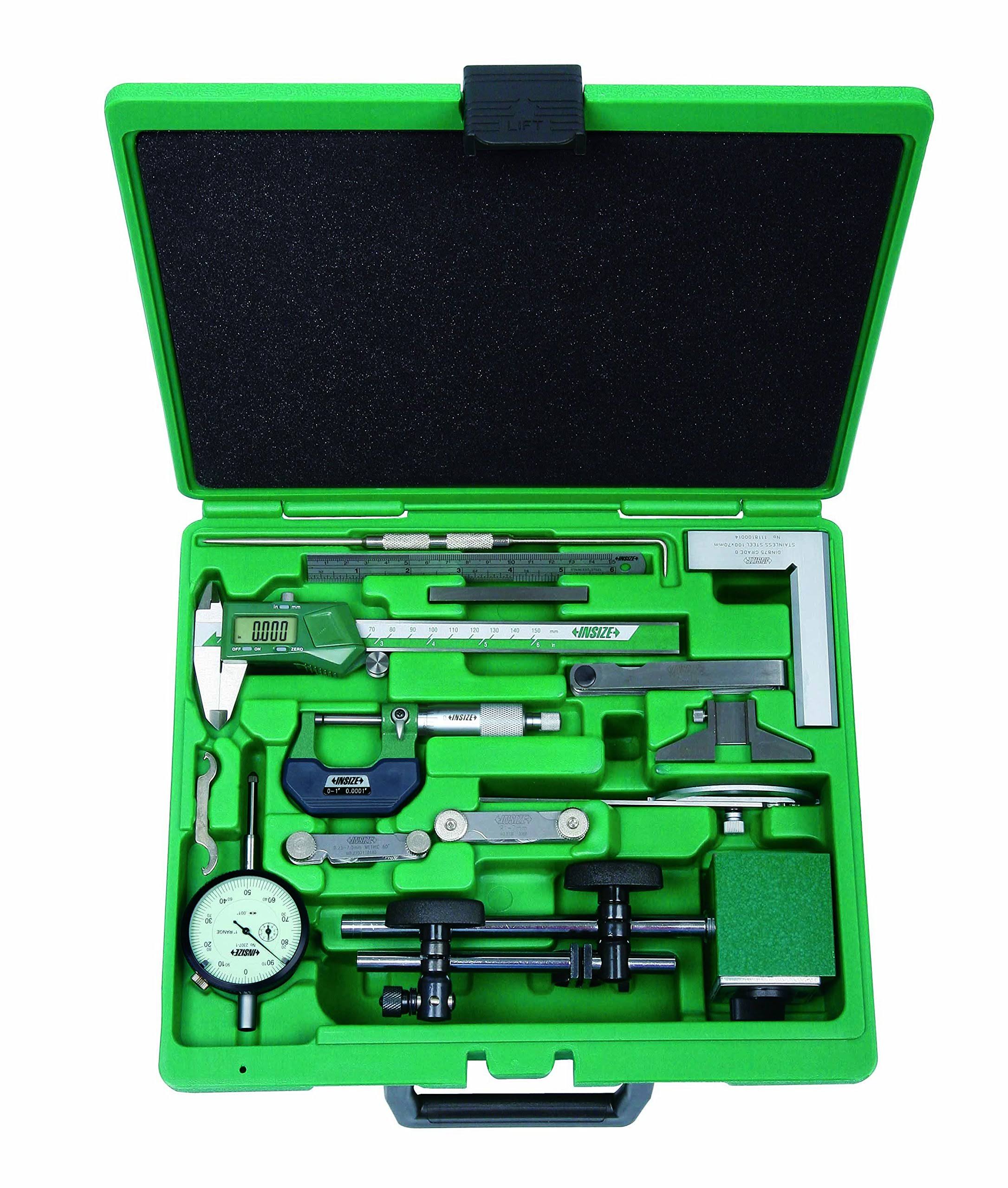 Insize 5013-E Measuring Tool Set, 13 Piece