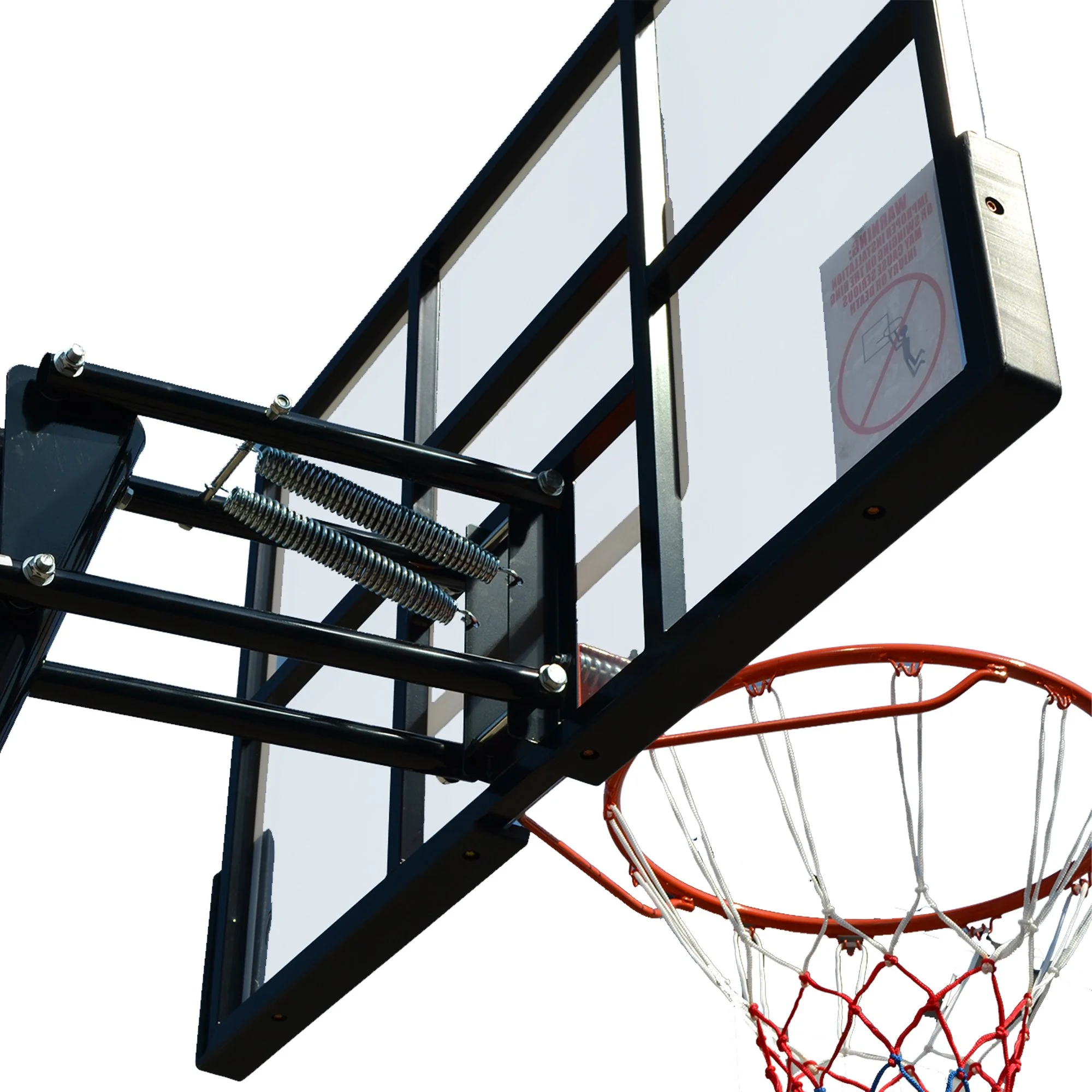Inolait 54 In. Impact Adjustable Portable Basketball Hoop System