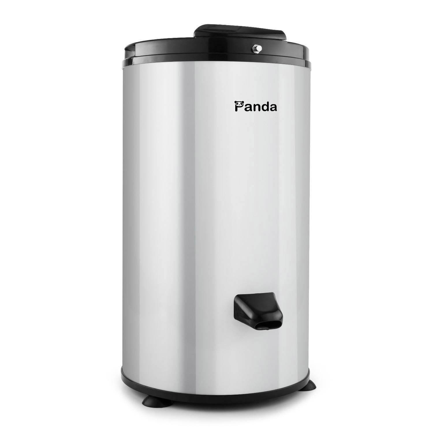 Panda 3200 RPM Ultra Fast Portable Spin Dryer Stainless Steel, 110-Volt / Capacity 0.6 Cu. ft., Silver