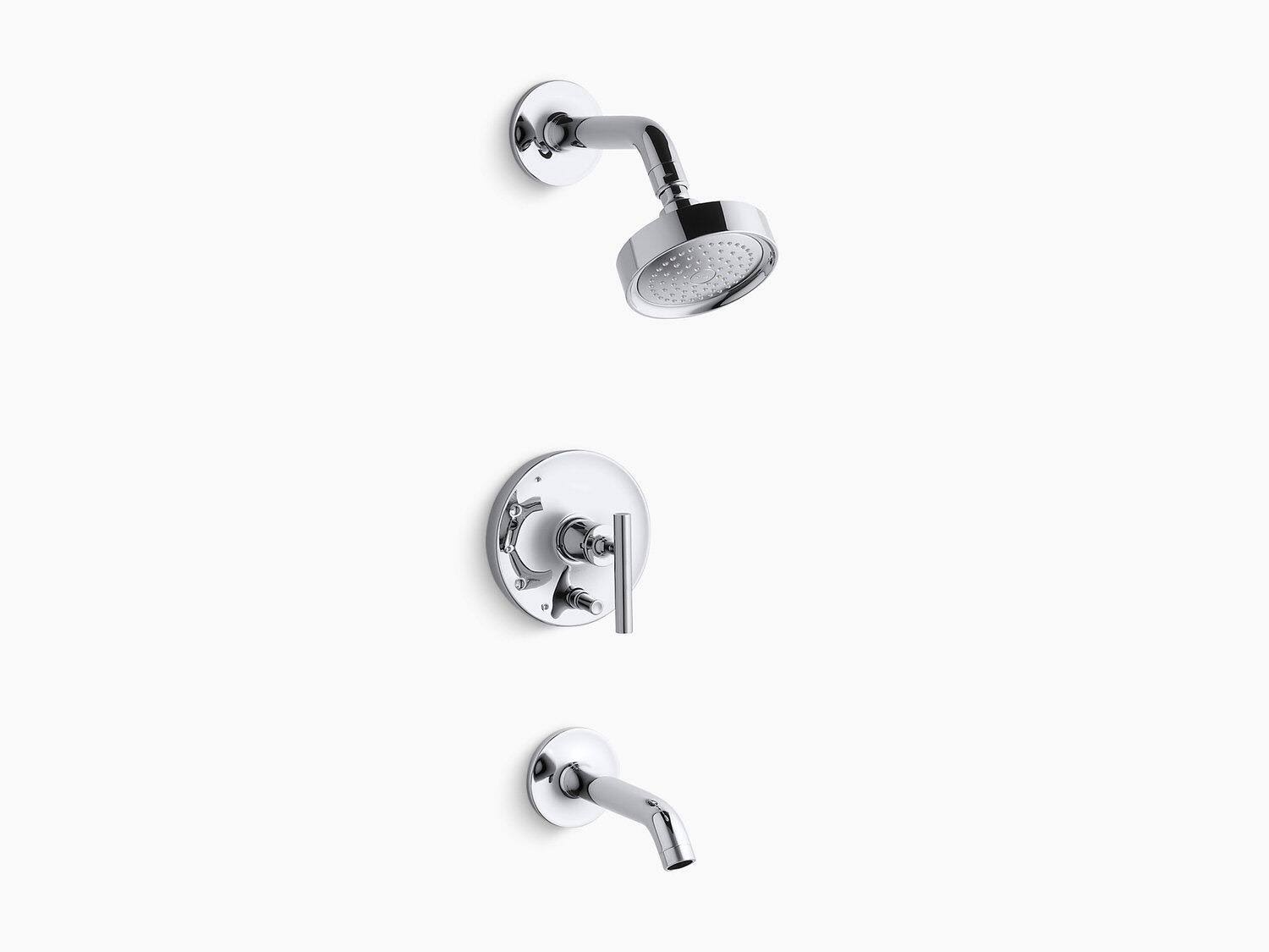 Kohler K-T14420-4-2MB Purist Bath and Shower Trim