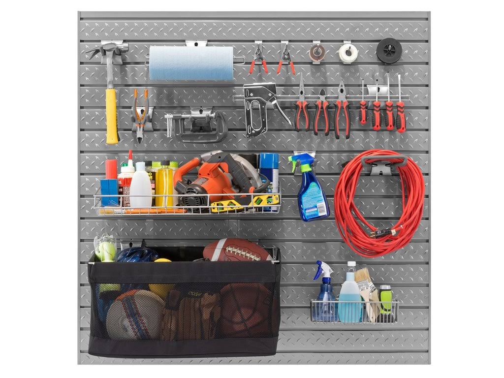 NewAge Products 51744 Pro Series 16 sq.ft. Steel Slatwall