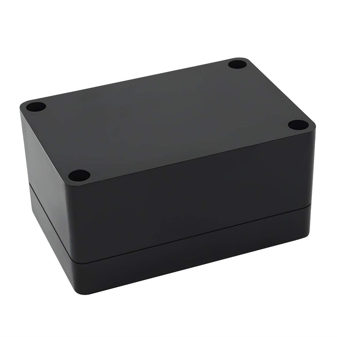 LeMotech ABS Plastic Electrical Project Case Power Junction Box, Project Box Black 10.4" x 7.2" x 3.7" (263 x 182 x 95 mm)(Pack of 1)