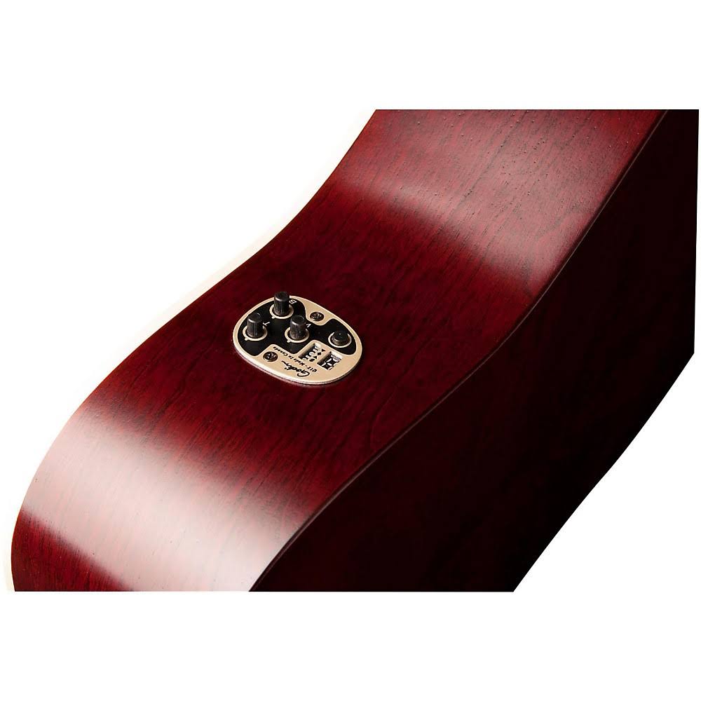 Art u0026 Lutherie Americana Dreadnought Acoustic-Electric Guitar - Tennessee Red