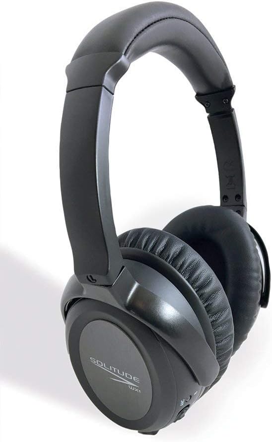 Solitude Wireless Active Noise Cancelling Headphone, Over-Ear, Built for Comfort, Great for Work from Home