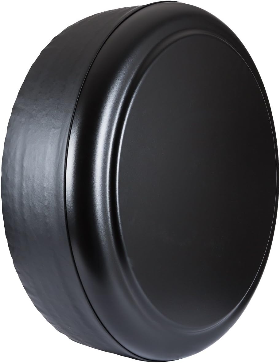 Boomerang 29" Rigid Tire Cover - (Hard Plastic Face & Vinyl Band) for Toyota RAV4 (2006-2012) - Black Textured
