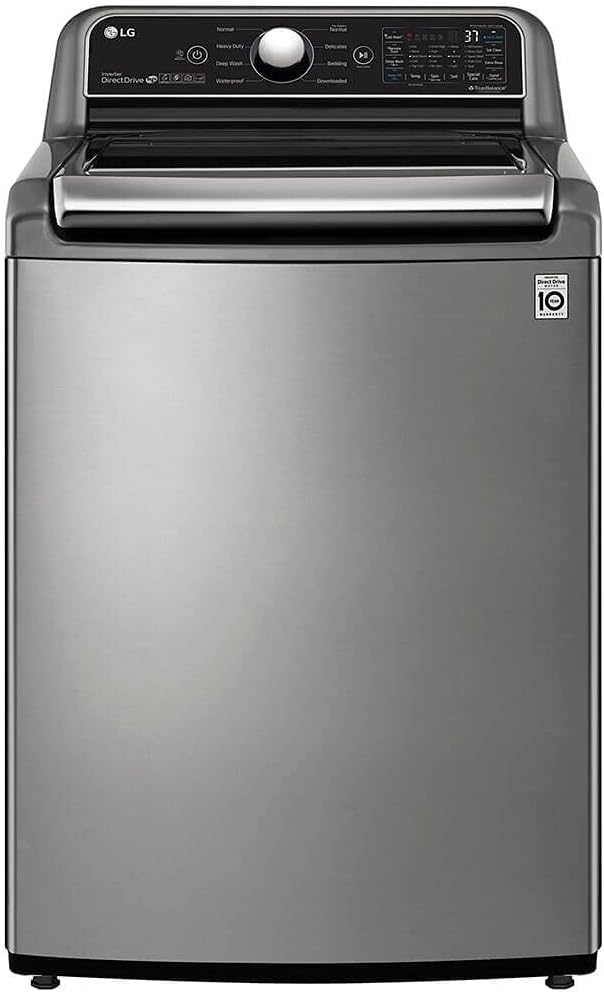 4.8 cu. ft. Mega Capacity Smart wi-fi Enabled Top Load Washer with Agitator and TurboWash3D™ Technology