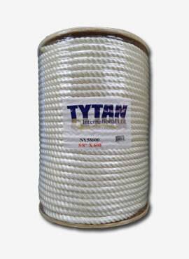 5/8x22 x 600 ft 3 Strand Twisted Nylon Rope - NO. Ny58600