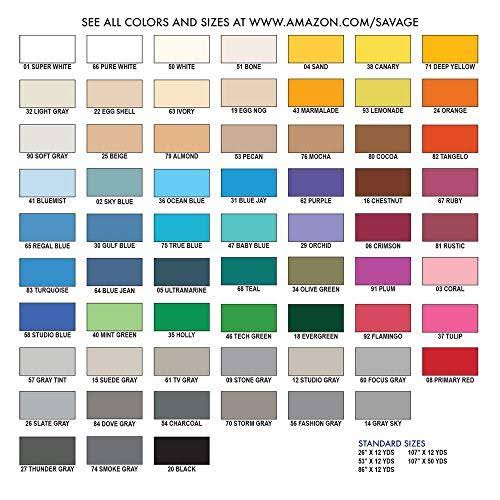 Savage Seamless Background Paper, Canary Yellow