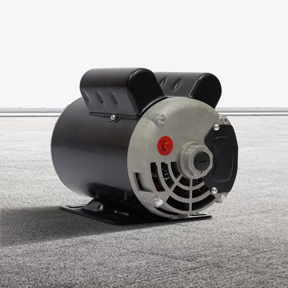 5 HP SPL 3450RPM P56 Frame Single Phase Air Compressor Shaft 60HZ 208-230 Volts Electric Air Compressor Motor