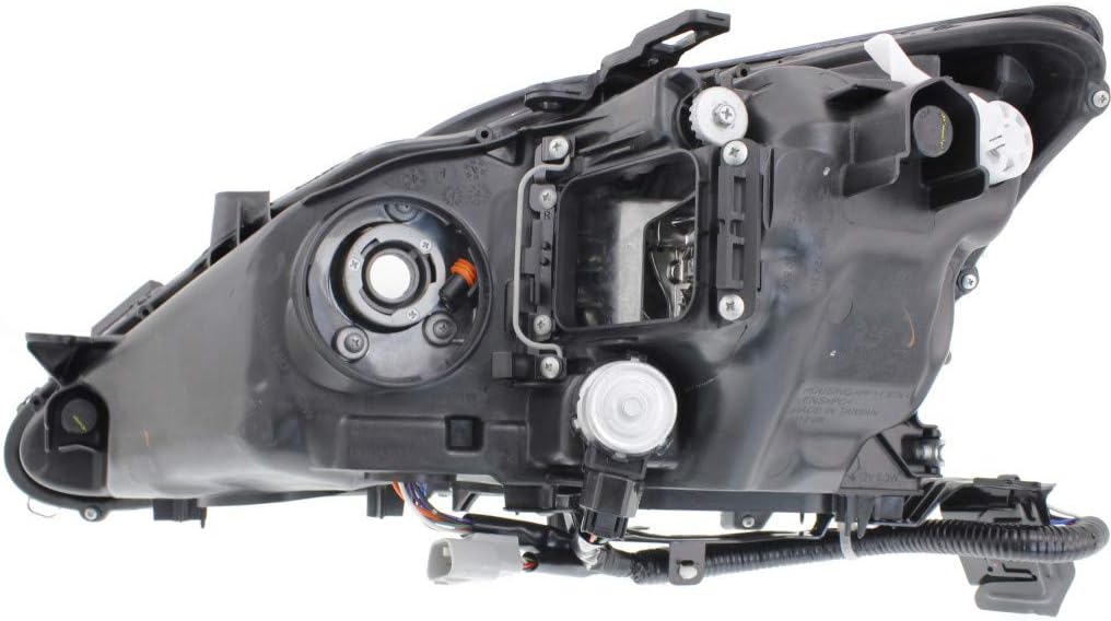 For Lexus IS250 / I-S350 Headlight Unit 2011 Passenger Side | HID Type | CAPA Certified | LX2519133 | 81145-53540