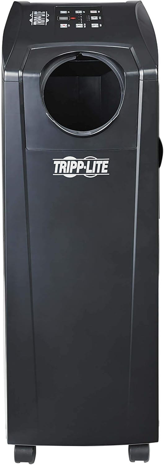 Tripp Lite Portable Air Conditioner for Server Racks and Spot Cooling, Self-Contained AC Unit, 12000 BTU (3.5kW), 120V, Gen 2 (SRCOOL12K) , Black