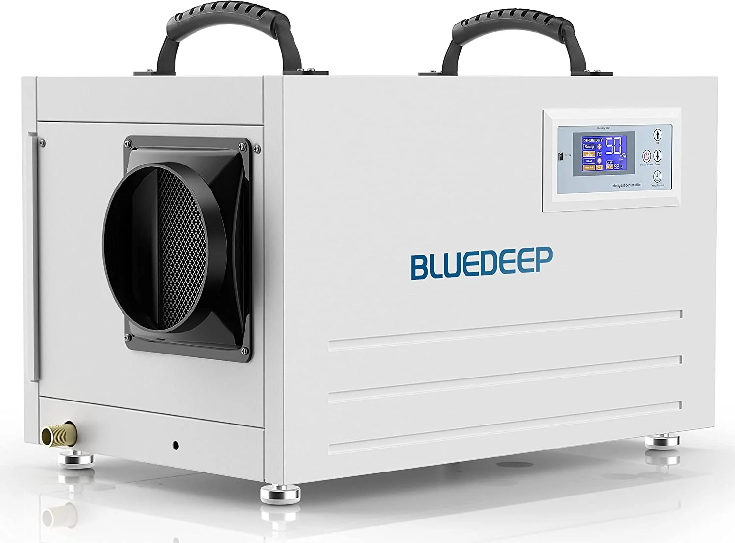 Basement/Crawl Space Dehumidifier,145 Pints (Saturation) 70 Pints Auto Defrost Commercial Dehumidifier with Drain Hose for Water Damage Storage,5 Years Warranty - Curated Treasures Market