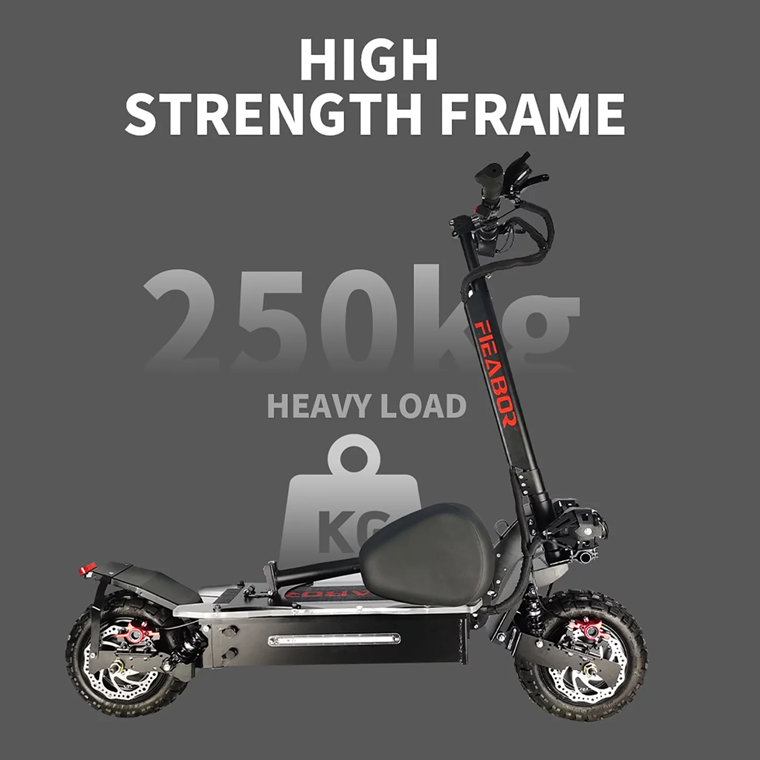 NEWWARE Electric Scooter with Seat, Dual Drive 5600W Motors, Up to 40 MPH & 40 Miles, 60V/27AH Battery, 11" Off-Road Vacuum Tire, Dual Braking System & Dual Chargers