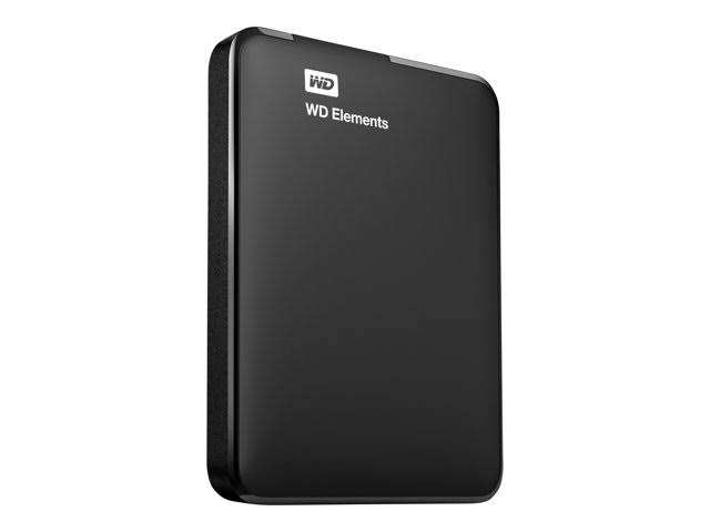 WD Elements Portable 1 TB External HDD - WDBUZG0010BBK - USB 3.0