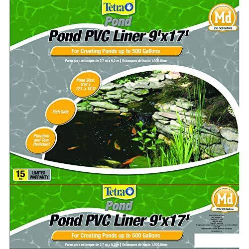 Tetra 9 ft x 17 ft Pond PVC Liner