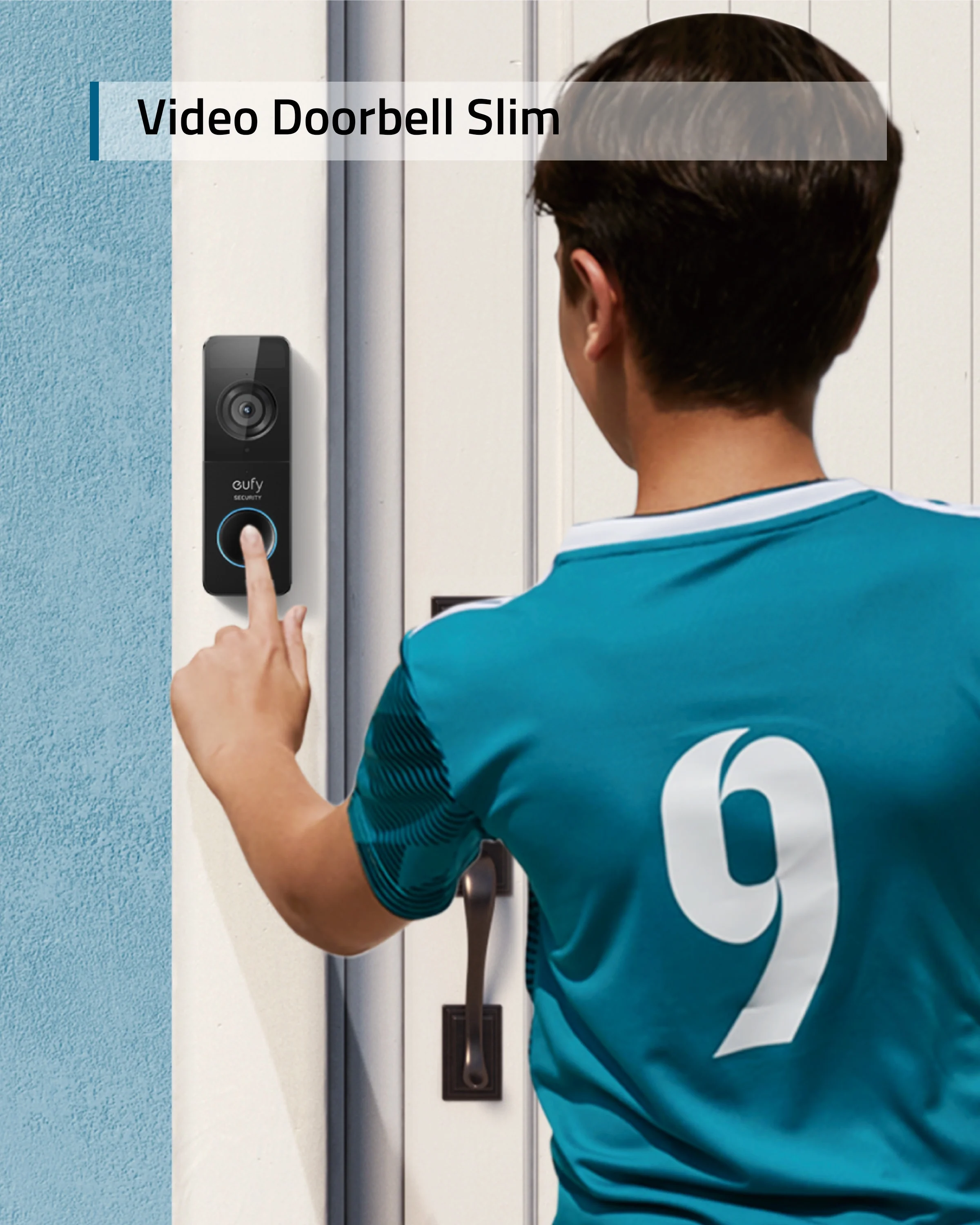 eufy Security by Anker- Wireless 1080p Video Doorbell with Chime, Locally Stored Data
