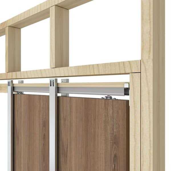 CALHOME Soft Close and Open 24 in. to 36 in. x 80 in. Aluminum Upright Universal Pocket Door Frame for 2 in. x 4 in. Stud Wal - Shop Hardware Tools Online Store