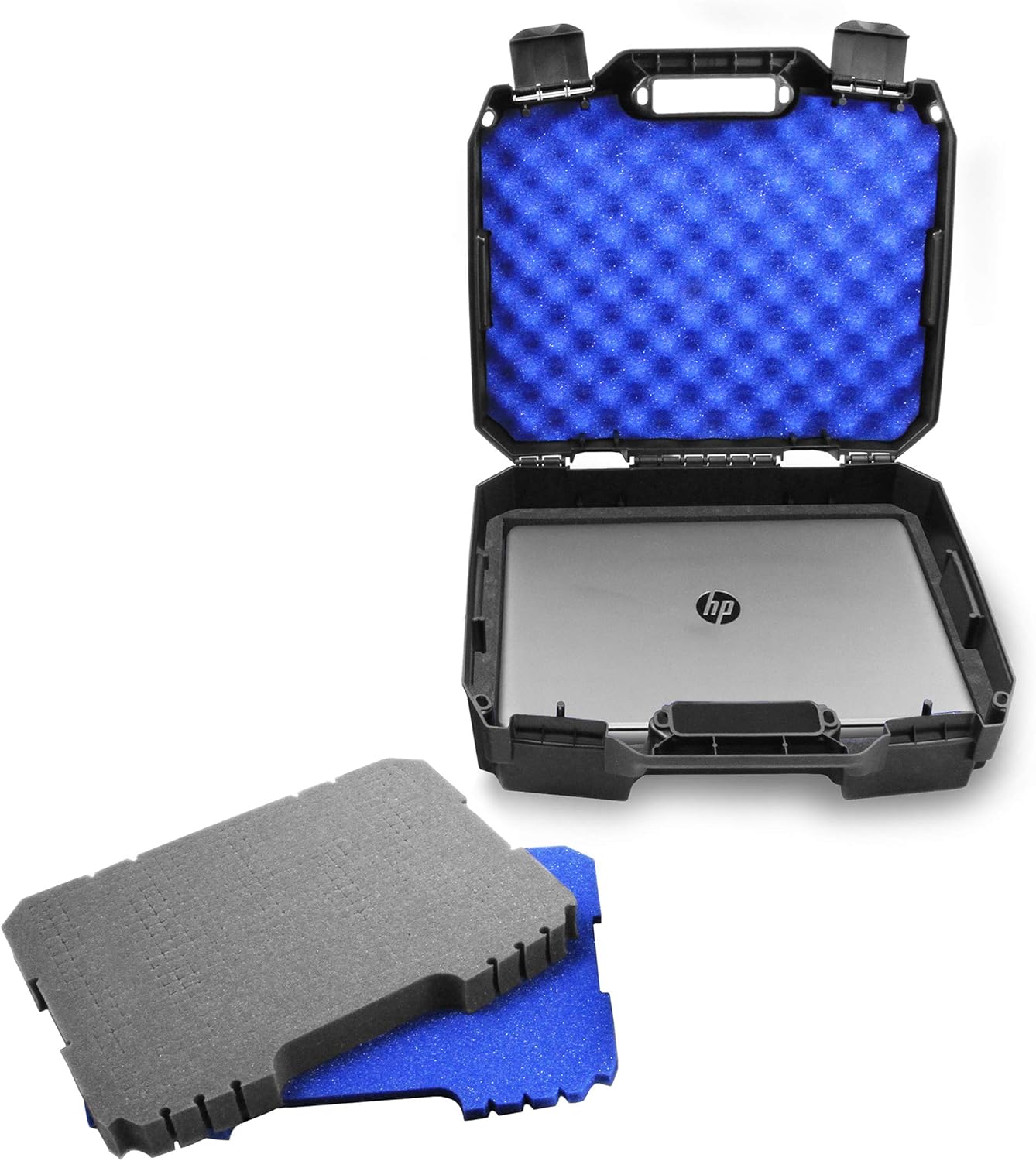 CASEMATIX Laptop Hard Case for 15.6 Laptops - Hard Laptop Case Compatible with HP Elite Dragonfly, Pavillion Laptops, Envy 360 X360, Stream 14 and More with Accessories - Customizable Case Only