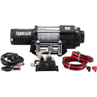 Traveller 12V UTV Electric Winch, 4,500 lb. Capacity