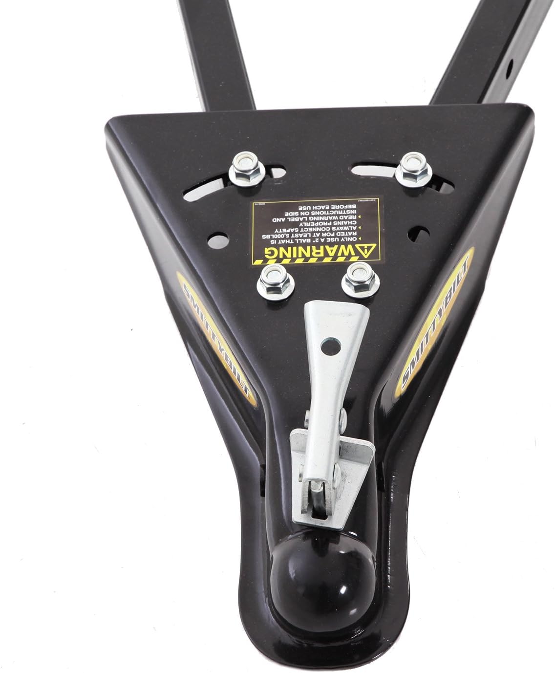 Smittybilt 87450 2" Ball Adjustable Tow Bar Kit - 5000 lbs. Rating,Black