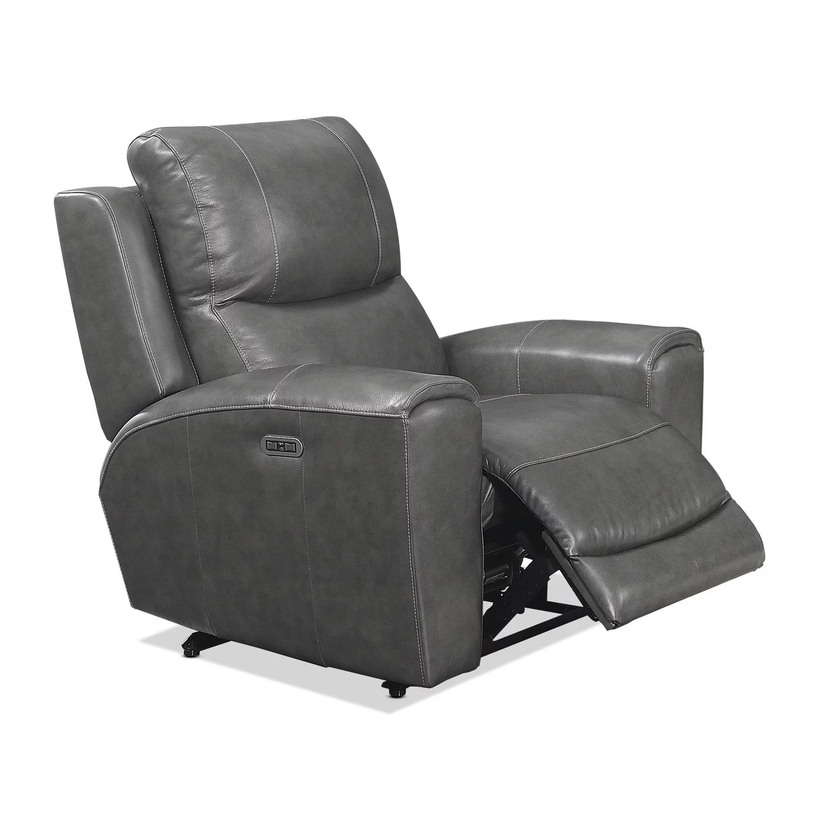 Steve Silver Laurel Ivory Leather Power Reclining Chair