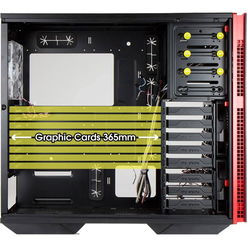 In-win 707 No Power Supply ATX Full Tower