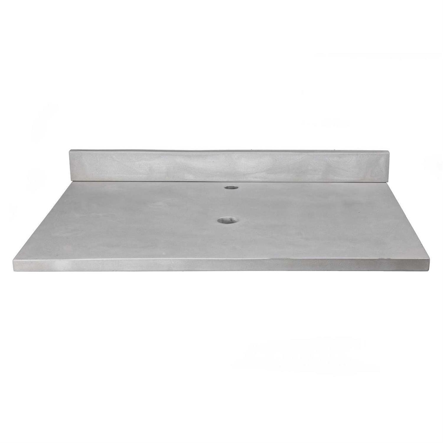 Eden Bath 31-in x 22-in Concrete Counter Top with Backsplash - Shop Hardware Tools Online Store