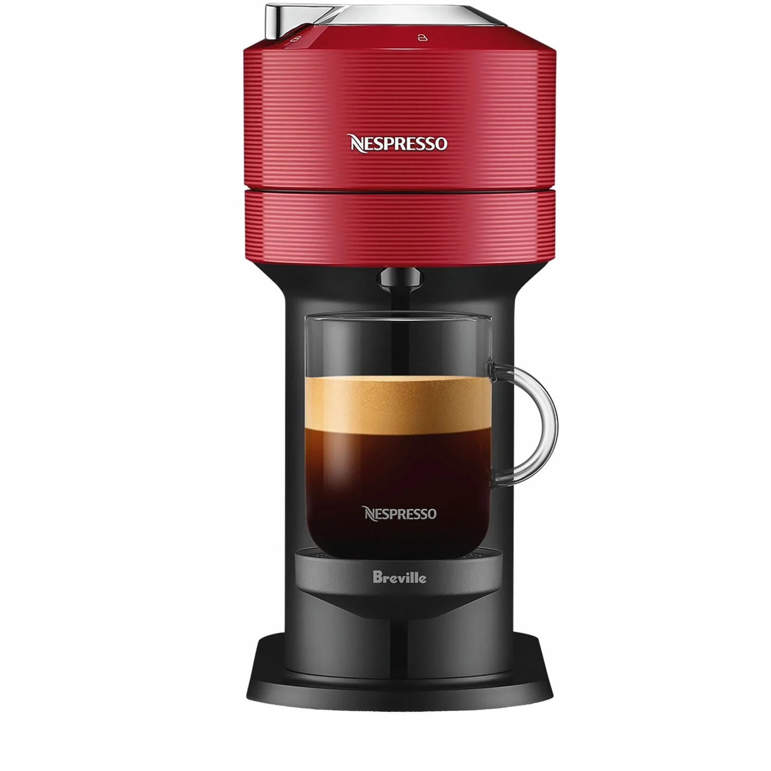 Breville Vertuo Next Coffee and Espresso Maker in Light Gray