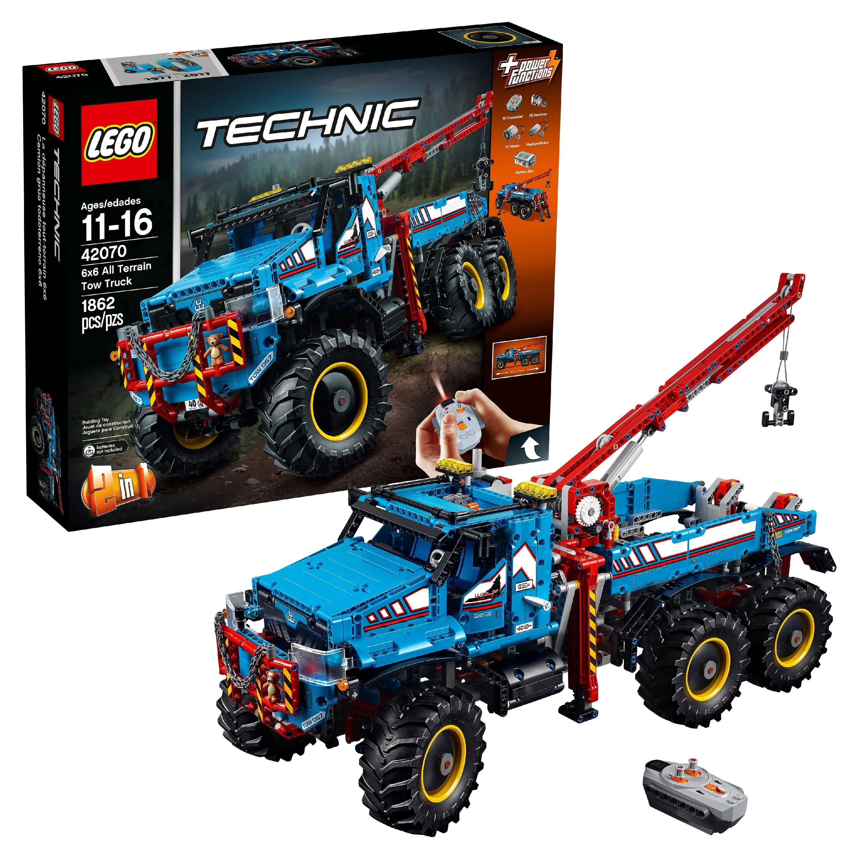 LEGO Technic 6x6 All Terrain Tow Truck 42070