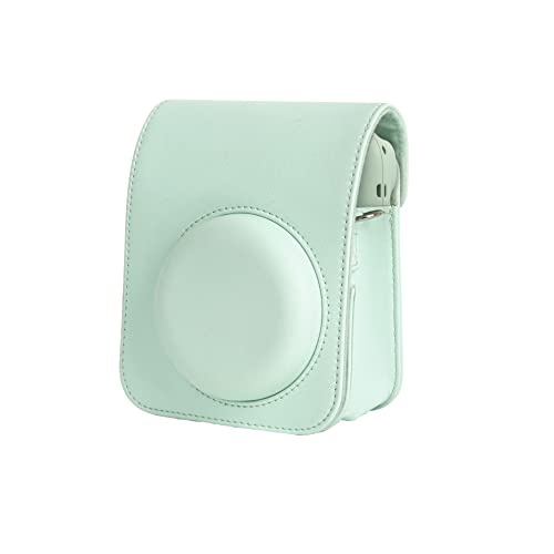 Fujifilm Instax Mini 12 Instant Film Camera Pastel Blue, Fujifilm Instax Mini Twin Pack Instant Film 20 Prints, Protective Case, Gift Bundle