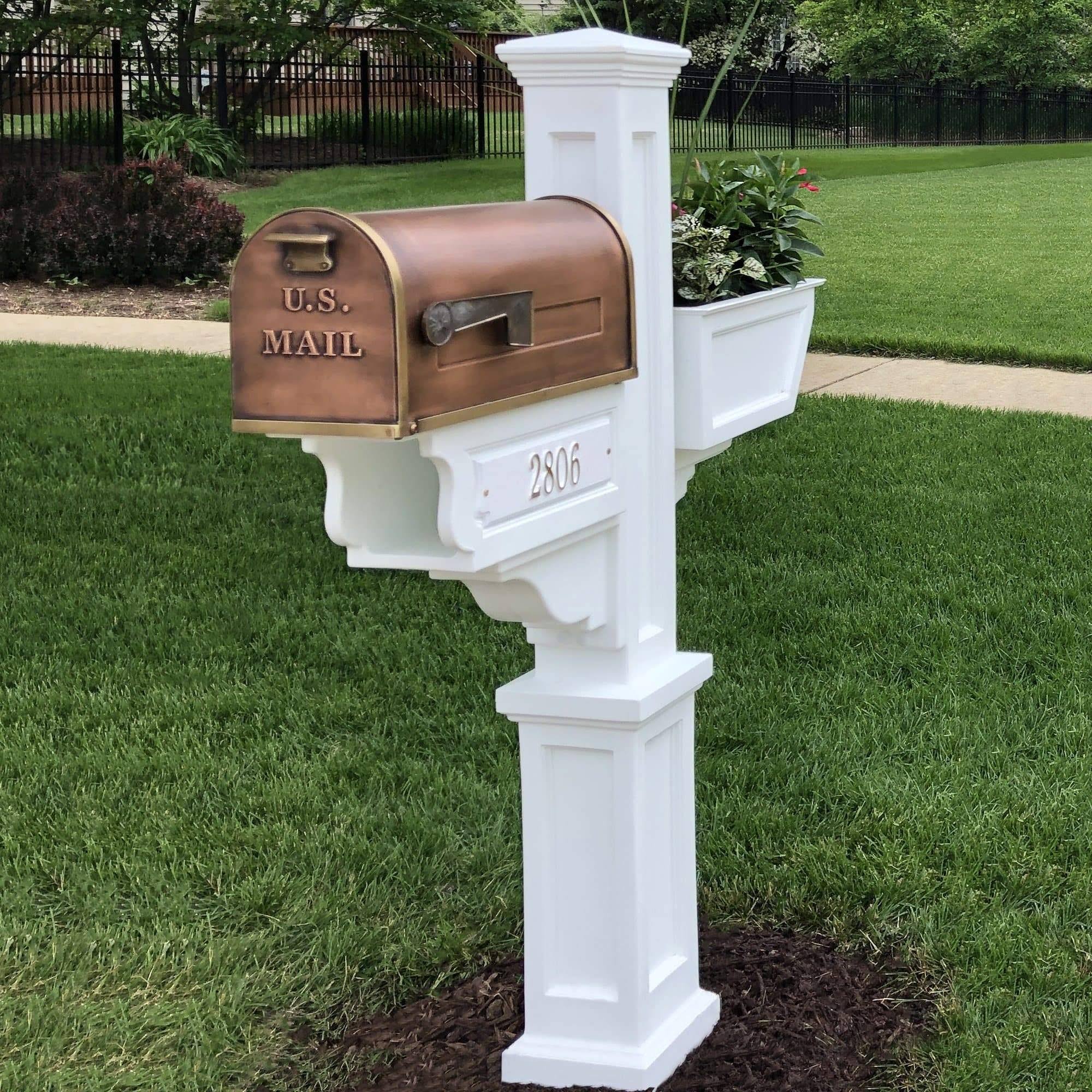 Mayne - Signature Plus Mail Post - White