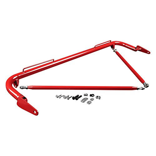 Braum Brhb-48rg Universal Racing Harness Bar Kit, 48 - 51 in. - Red, Black