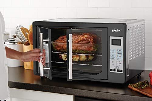 Oster French Door Toaster Oven Tssttvfddg Stainless Steel French Door Knob countertop oven