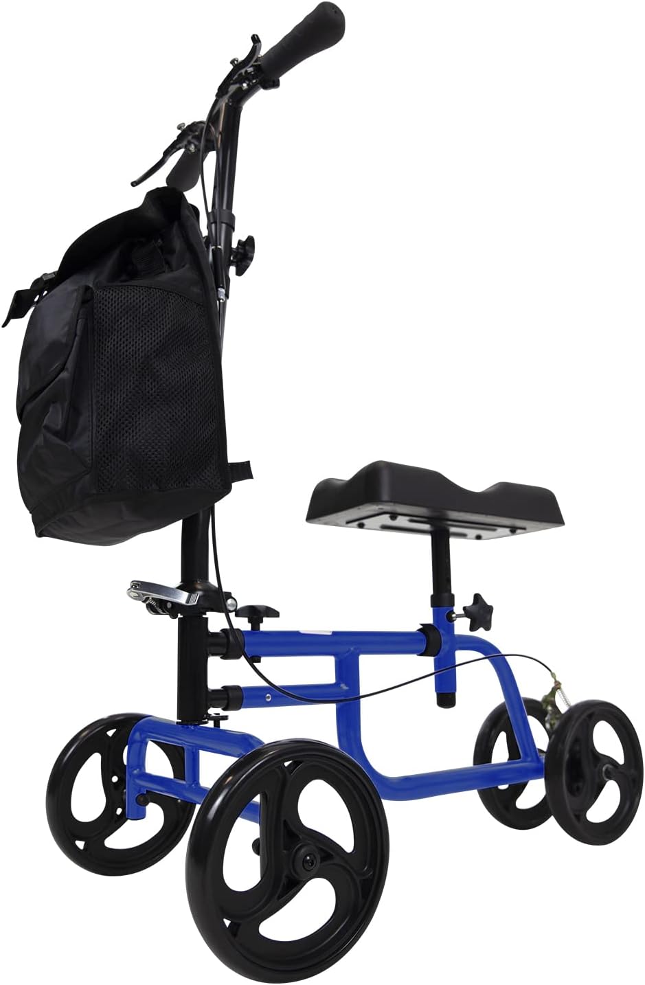 Vive Mobility Knee Scooter Walker for Foot Injuries - Adult Broken Leg Crutch Cart Roller for Surgery, Broken Foot, Ankle Injury - Kneeling Rolling Steerable Seated Wheel Sling Equipment Scooter