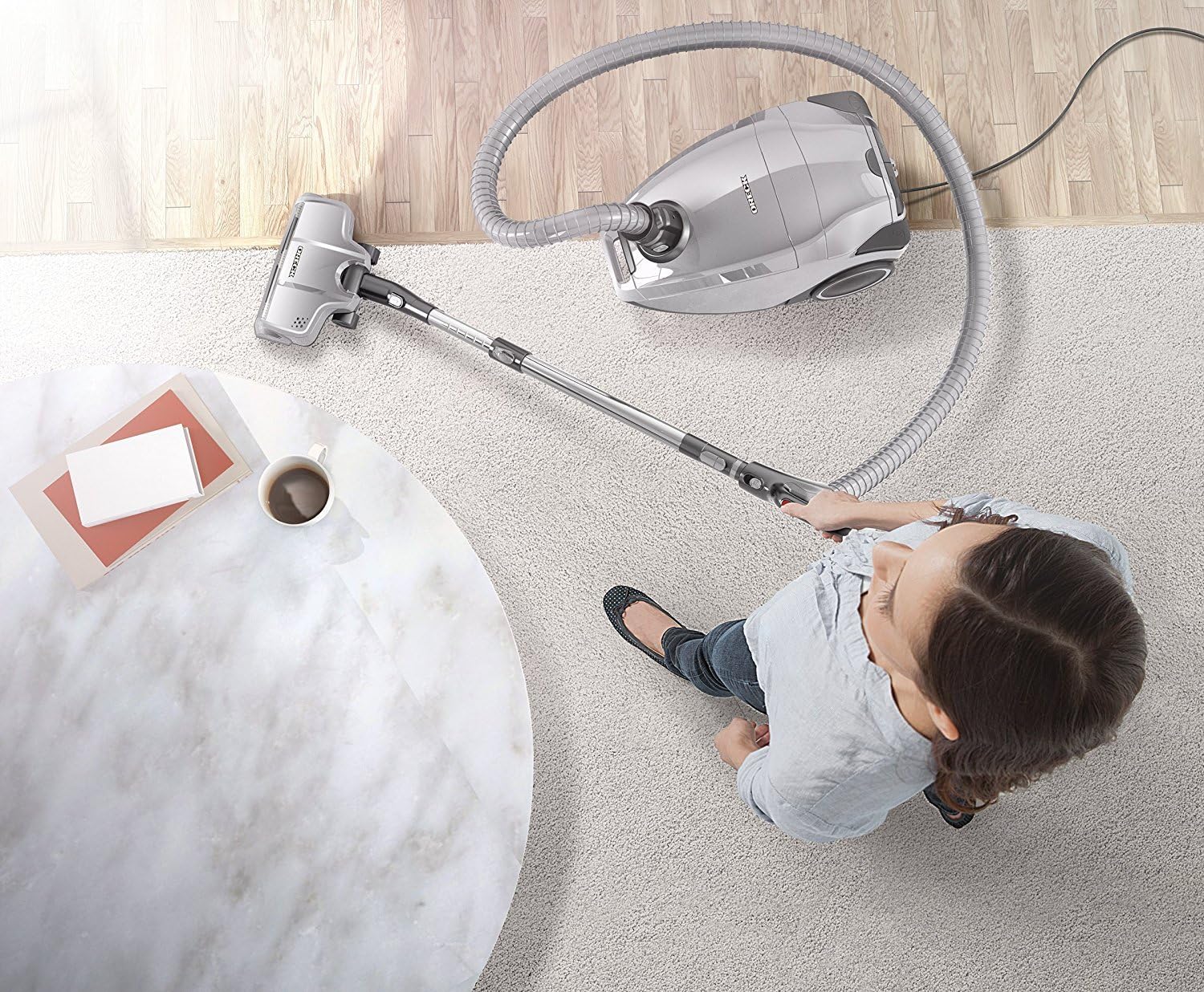 Oreck Venture Pro Multifloor Bagged Canister Vacuum Cleaner, SK30080PC - Corded