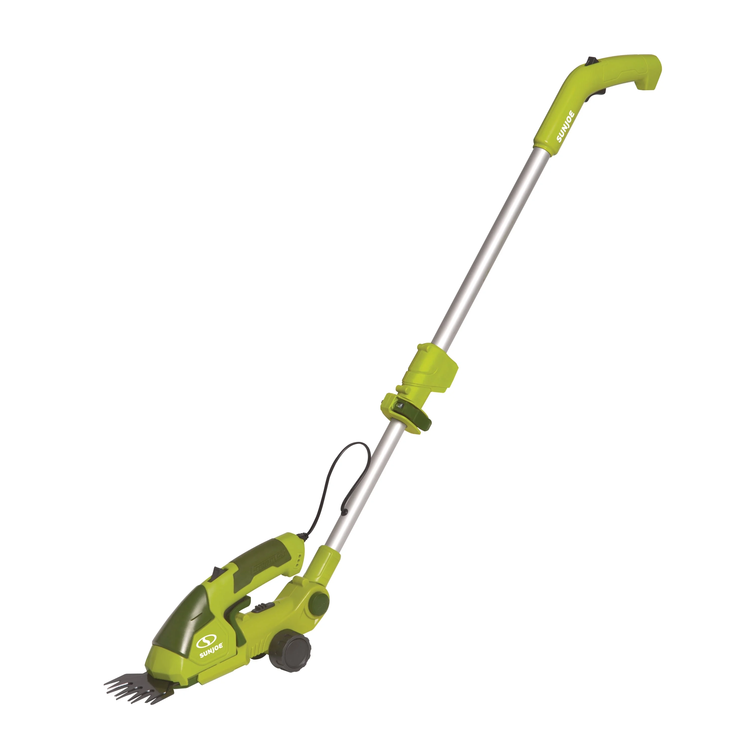 Sun Joe 2-in-1 Cordless Telescoping Grass Shear + Hedge Trimmer, 7.2-Volt - Curated Treasures Market
