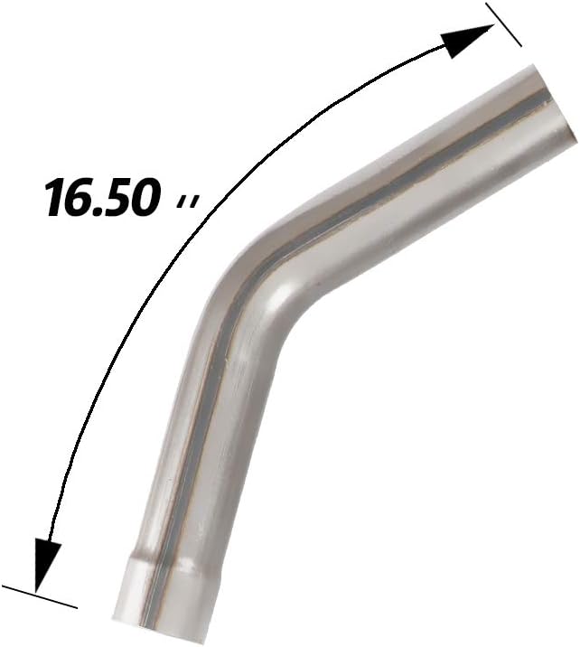 2'' Mild Steel Custom Exhaust Kit Tubing Mandrel Bend Pipe Straight & U-Bend Universal 8PCS