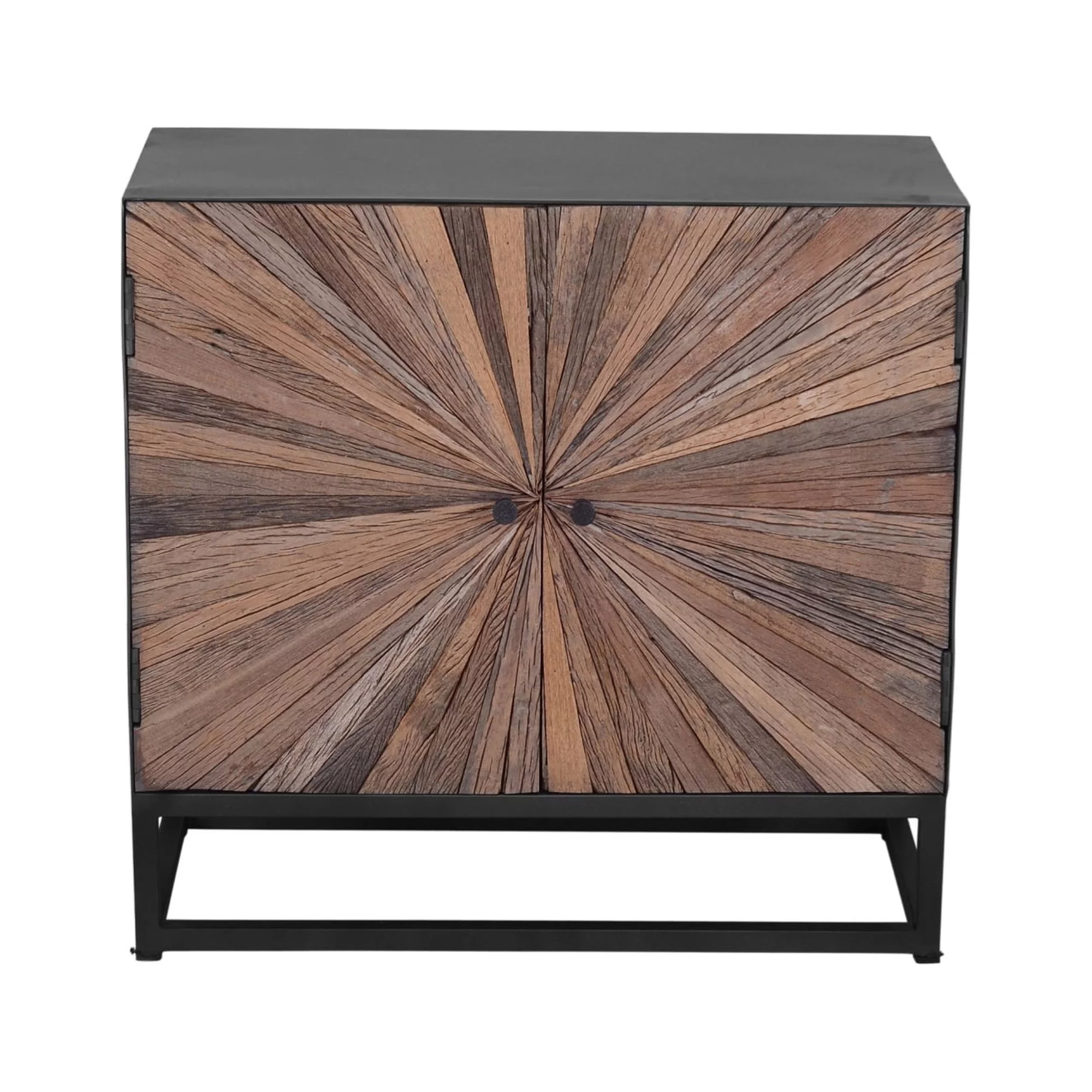 Jofran Reclaimed Solid Wood Astral Plains 2 Door Accent Cabinet - Curated Treasures Market