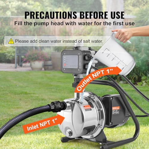 VEVOR Shallow Jet Well Pump