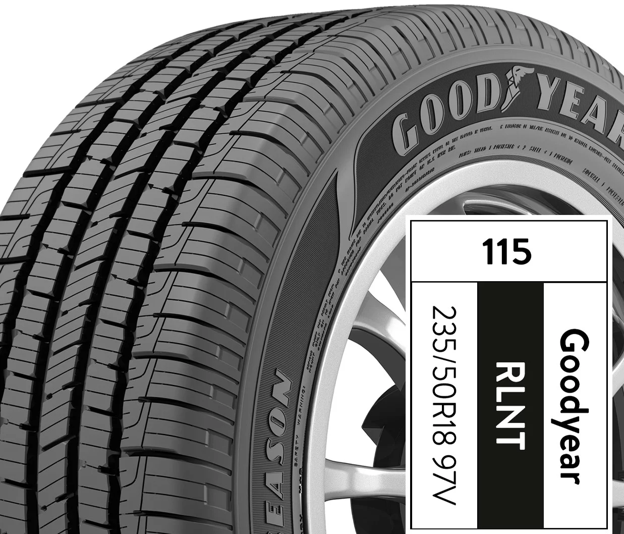 Goodyear Reliant All-Season 235/50R18 97V All-Season Tire