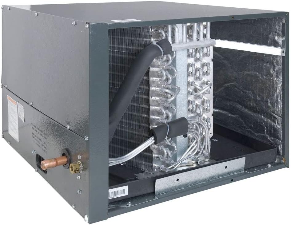 Goodman 4 Ton 14 SEER2 Single Stage Air Conditioner GSXN404810 and 120,000 BTU 96% AFUE Multi-Speed Gas Furnace GM9C961205DN Horizontal System with CHPT4860D4