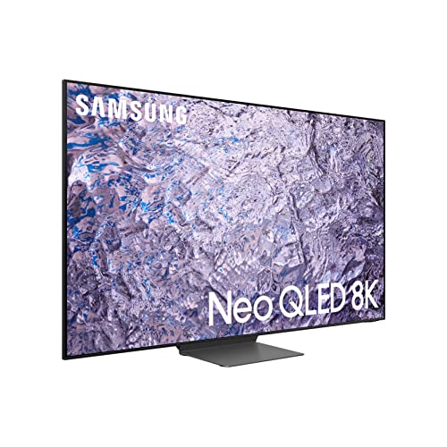 SAMSUNG Neo QLED 8K QN800C Series Mini LED Quantum HDR Smart TV with Ultra Slim Design, Dolby Atmos, Object Tracking Sound+, Q-Symphony 3.0, Alexa Built-in (QN85QN800CFXZA, 2023 Model) (Renewed)