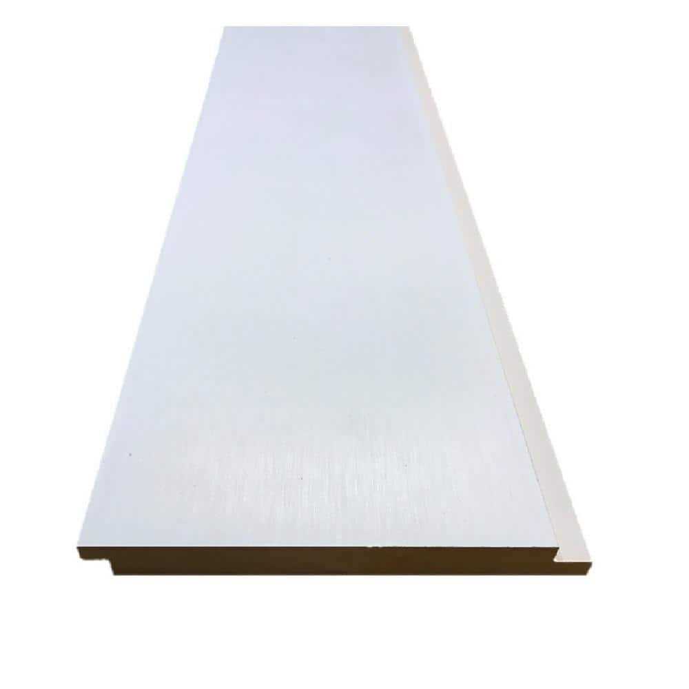 Unbranded 0.591 in. x 6.000 in. x 8 ft. Primed MDF Shiplap Siding - Shop Hardware Tools Online Store
