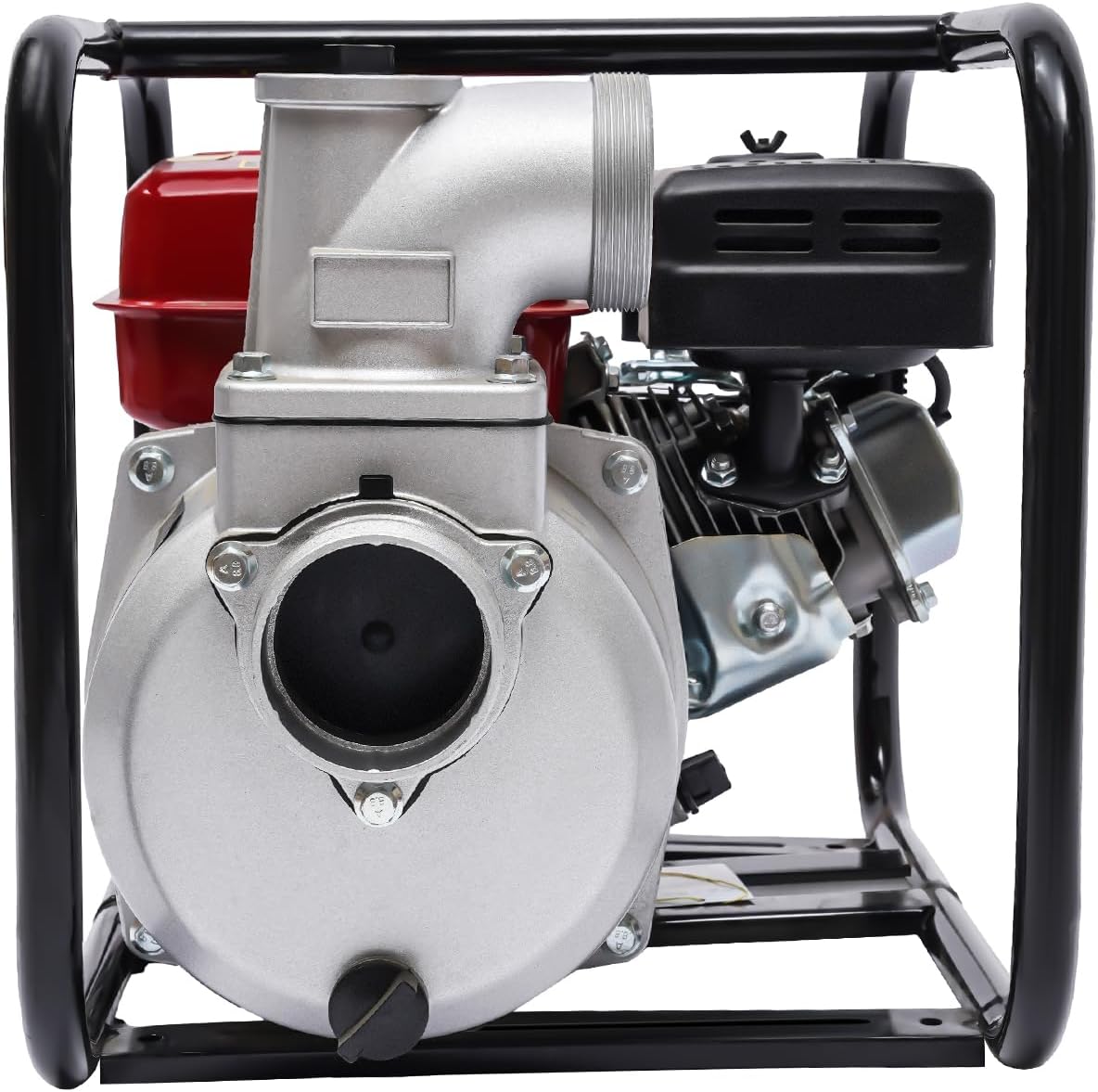7.5HP 3"Gasoline Powered Water Pump Water Transfer Garden Farm Irrigation Petrol Pump, Portable Engine Intake 60m3/h with Water Filtration Systems
