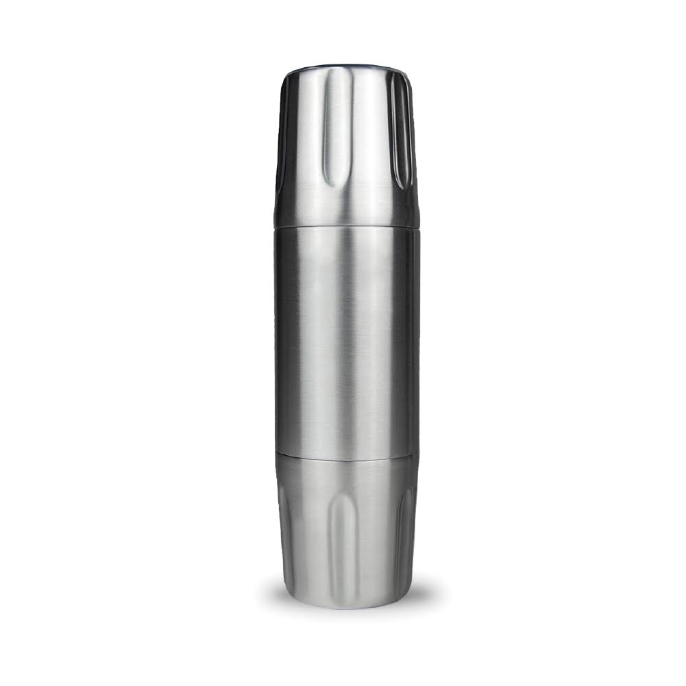 High Camp Flasks Firelight Flask Brushed Stainless, 750ml