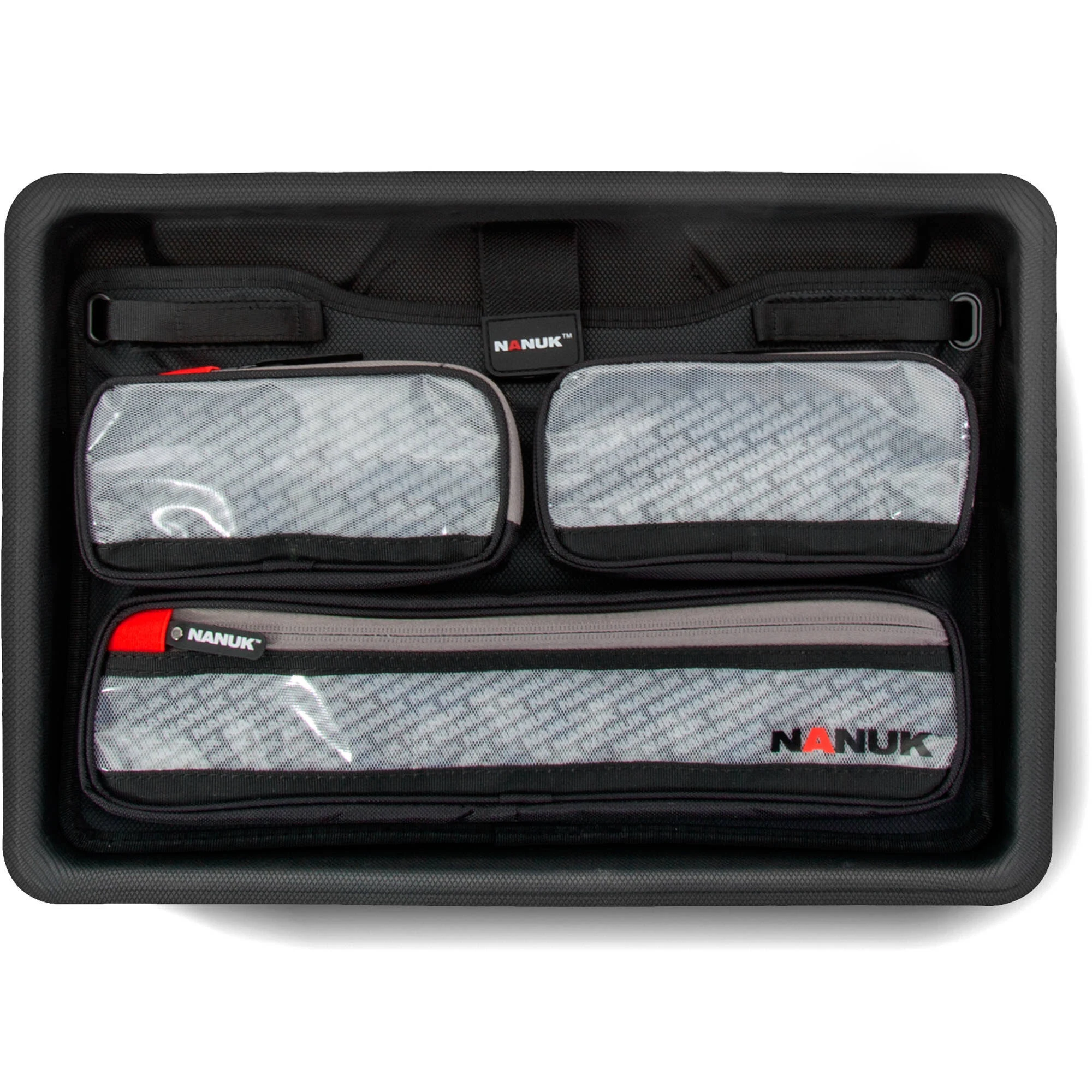 Nanuk 920 Series Case with Lid Organizer and Dividers (Black)
